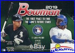 (5) 2019 Bowman Baseball EXCLUSIVE Factory Sealed Blaster Box-360 Cards! On Fire