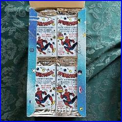 5 Boxes? 1992 SpiderMan II 30th Anniversary Trading Cards 4 Sealed +1 Unsealed