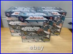 (5) Panini Prizm 2024 NFL Mega Box Factory Sealed