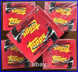 5 Sealed Boxes Topps 2007 Made In 2008 Unopened 7 Card Packs 840 Cards Total