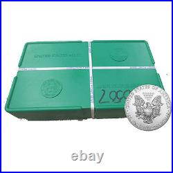 500 Silver American Eagle 1oz Coins Sealed in a US Mint Sealed Monster Box
