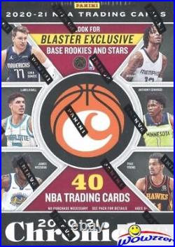 (6) 2020/21 Panini CHRONICLES Basketball EXCLUSIVE Factory Sealed Blaster Box