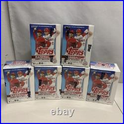 6 Box Lot of 2022 Topps Series 1 Baseball MLB Blaster Boxes Sealed