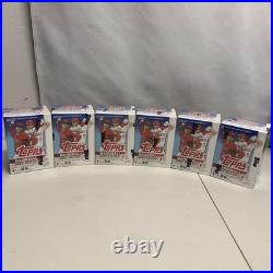 6 Box Lot of 2022 Topps Series 1 Baseball MLB Blaster Boxes Sealed