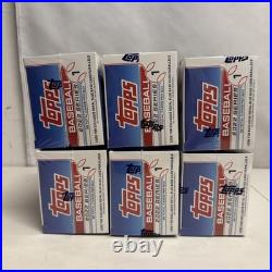 6 Box Lot of 2022 Topps Series 1 Baseball MLB Blaster Boxes Sealed