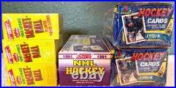 90s Sports Wax Lot! (6) Sealed Boxes Fleer, Bowman & Score + Gretzky Bear & Card