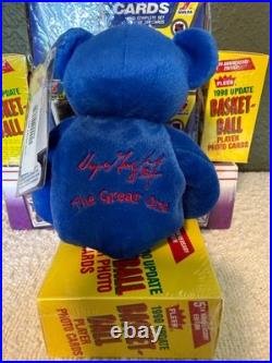 90s Sports Wax Lot! (6) Sealed Boxes Fleer, Bowman & Score + Gretzky Bear & Card