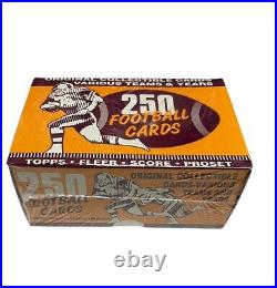 90s TOPPS 250 FOOTBALL CARDS Fleer Score Proset New Factory Sealed Box RARE