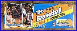 92-93 Topps Series 1 Basketball Cards (Factory Sealed Box From A Master Case)