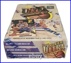 93-94 Fleer Ultra NBA Basketball Series 2 Factory Sealed Box! READ 93-94 Fleer Ultra NBA Basketball Series 2 Factory Sealed Box! READ
