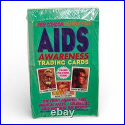 AIDS Awareness Trading Cards Sealed Box Eclipse Enterprises 1993 36 Packs