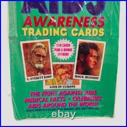 AIDS Awareness Trading Cards Sealed Box Eclipse Enterprises 1993 36 Packs