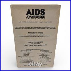 AIDS Awareness Trading Cards Sealed Box Eclipse Enterprises 1993 36 Packs