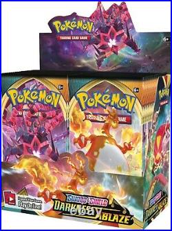 AUTHENTIC SWSH Darkness Ablaze SEALED Booster Box (36 Packs of Pokemon Cards)
