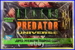 Aliens Predator Universe Super Premium Cards Factory Sealed Box 36 Packs