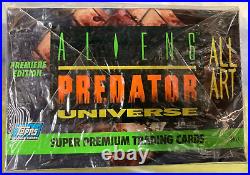 Aliens Predator Universe Super Premium Cards Factory Sealed Box 36 Packs