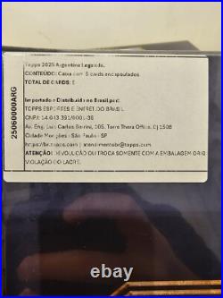 Argentina Leyendas Topps AFA sealed box (in hands)