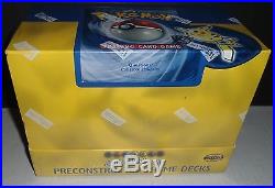 BASE SET Preconstructed Theme Deck (8) Box Display Factory SEALED Pokemon Cards