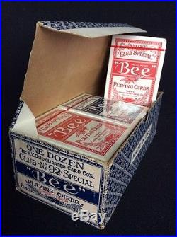 BEE Playing Cards NY Consolidated 1 case 12 sealed decks Rare Original Box NOS