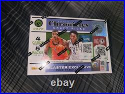 Basketball trading cards sealed box lot of 5. 4 blasters 1 mega