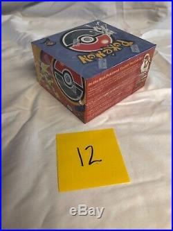 Best POKEMON Base 2 Booster BOX Factory Sealed 36x NEAR MINT Rare Trading CARDS
