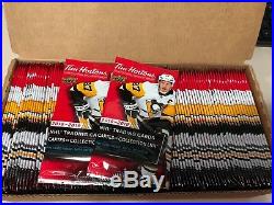 Box of 100 sealed packs 2018-19 Tim Hortons Hockey Cards Top Line Talent Phenoms