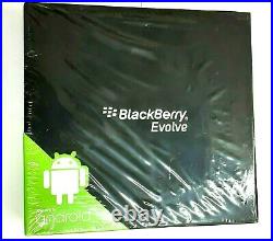 Brand New Sealed in Box BlackBerry Evolve 64GB Black GSM Unlocked Dual SIM