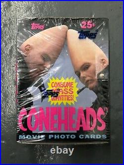 CONEHEADS Topps Movie Photo Cards SEALED BOX Trading Cards, 48 PACKS 1993