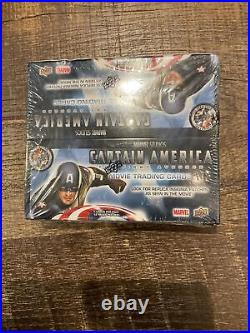 Captain America Upper Deck Trading Cards Factory Sealed Box 2011 Beautiful