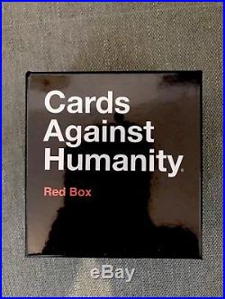 Cards Against Humanity UK Expansion Red Box First Second Third Brand New Sealed