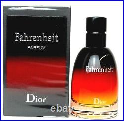 Christian Dior Fahrenheit Parfum Spray 2.5 oz. /75 ml. Brand New in Sealed Box