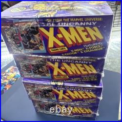D Impel Marvel The Uncanny X-Men Series Trading Cards 1992 Box New Sealed Packs