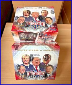 DECISION 2016 ELECTION Sealed 24-Pack Card Box! Look for TRUMP AUTO Signatures