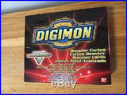 Digimon Cards Digi Battle Series 2 Booster Box with 24 Sealed Packs New English