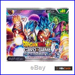 Dragon-Ball Super Card Game Galactic Battle Sealed Booster Box 24 Packs -B01 Z
