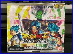 Dragon Ball Z Super Union Force Booster Box New Sealed 24 Packs Bandai Series 2