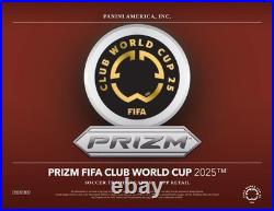 FOUR BOX LOT 2025 Panini FIFA Prizm Soccer Trading Card Mega Box Factory Sealed