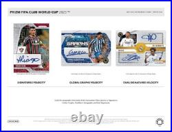 FOUR BOX LOT 2025 Panini FIFA Prizm Soccer Trading Card Mega Box Factory Sealed