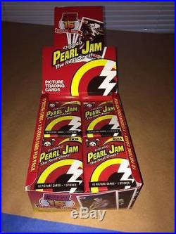 FULL BOX of 2016 Pearl Jam Chicago Trading Cards Wrigley Field 48 Sealed Packs