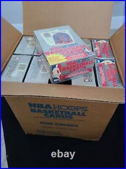 Factory Sealed 1989-90 Nba Hoops Box 36 Packs Case Fresh Jordan Robinson