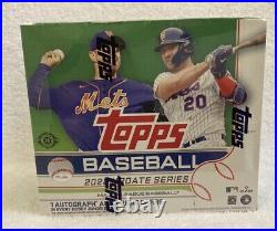 Factory Sealed 2022 Topps Baseball Update Series Jumbo Hobby Box