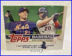 Factory Sealed 2022 Topps Baseball Update Series Jumbo Hobby Box