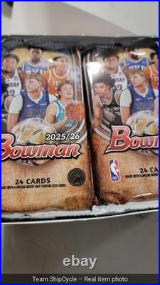 Factory Sealed PREORDER 2025 Bowman NBA Jumbo Hobby Box SHIPS 422 QTY G2U
