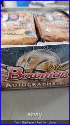 Factory Sealed PREORDER 2025 Bowman NBA Jumbo Hobby Box SHIPS 422 QTY G2U