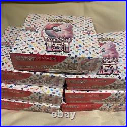 Factory Sealed? Pokémon TCG Card 151 sv2a 1 Box Booster Boxes Japanese NEW
