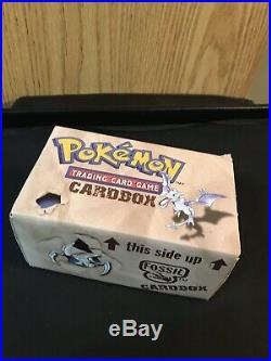 MINT Official WotC Product - Holds 450+ Cards Pokemon Fossil Set Storage Box