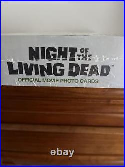 Fright Rags NIGHT OF THE LIVING DEAD Sealed Trading Card Box 24 Wax Packs RARE