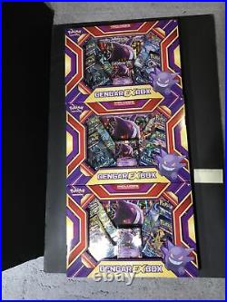 Gengar EX Collection Box Sealed POKEMON TCG Cards 4 Booster Packs (Lot Of 3 Box)