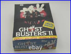 Ghostbusters II 1989 Topps FACTORY SEALED Box 36 Packs Cards Stickers Gum