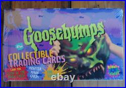Goosebumps Trading Cards 1996 Topps Factory Sealed Box Goosebumps Trading Cards 1996 Topps Factory Sealed Box